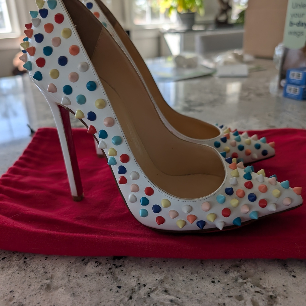 Christian Louboutin Spike Pigalle Heels